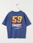 No Issue 59 Drift Short Sleeve Tee, Blue product photo View 03 S