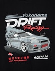 No Issue Car Drift Short Sleeve Tee, Black product photo View 02 S