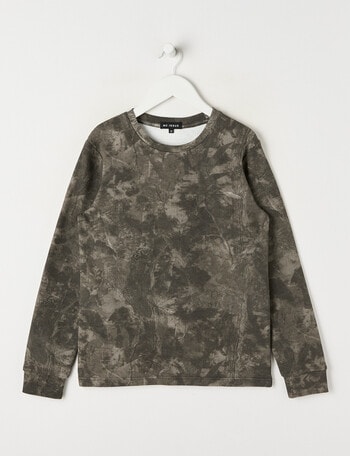 No Issue Camo Waffle Long Sleeve Tee, Cocoa product photo