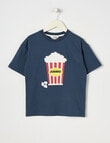 Mac & Ellie Popcorn Short Sleeve Tee, Ink product photo