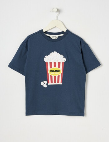 Mac & Ellie Popcorn Short Sleeve Tee, Ink product photo