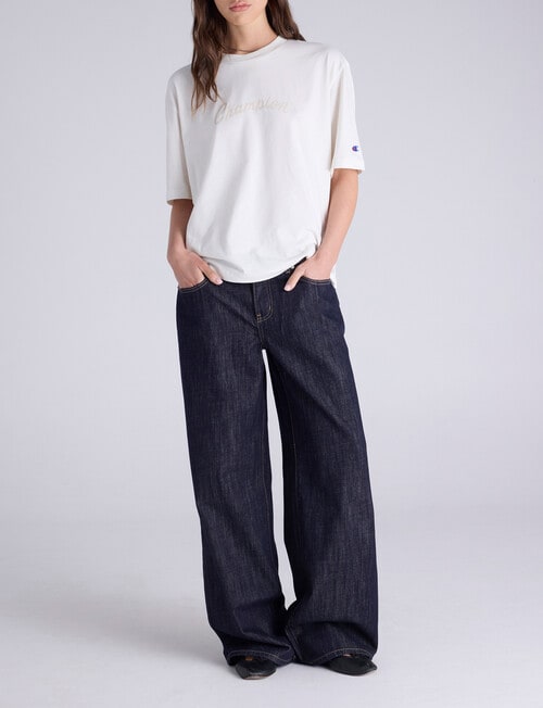 Champion Legacy Graphic Shop Tee, Ivory White product photo View 04 L