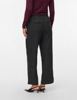 Vero Moda Thalia Long Pant, Dark Grey Melange product photo View 02 S
