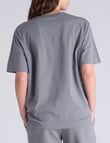 Champion Legacy Varsity Graphic Tee, Iron Ore Grey product photo View 03 S