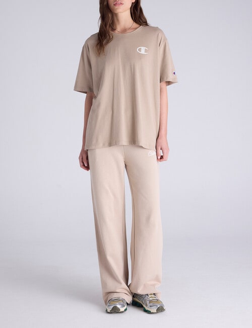 Champion Legacy Varsity Graphic Tee, Toasted Beige product photo View 04 L