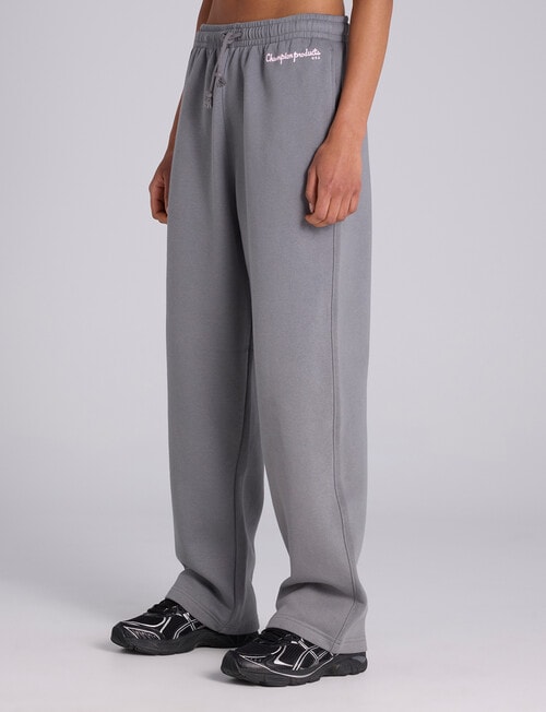 Champion Legacy Varsity Graphic Straight Leg Pant, Iron Ore Grey product photo View 02 L