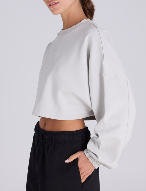 Champion Rochester Base One Crew Pullover, Stardust Grey product photo View 02 L