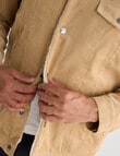Gasoline Sherpa Cord Jacket, Sand product photo View 05 S