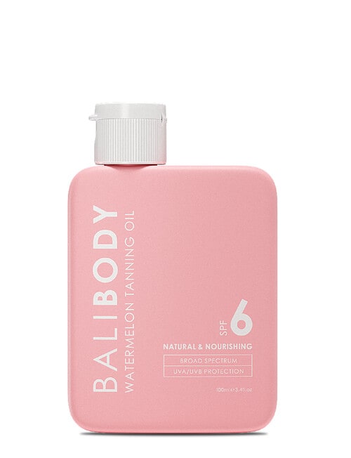 Bali Body Watermelon Tanning Oil, SPF6 product photo