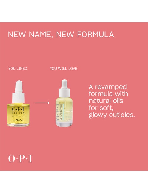 OPI Nature Strong Glow Up Nail & Cuticle Oil, 8ml product photo View 04 L