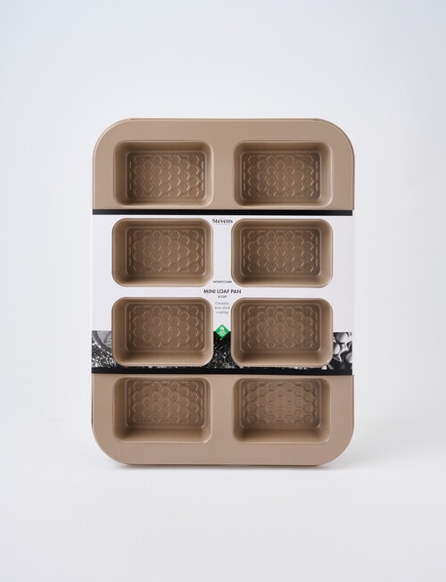 Stevens Honeycomb Mini Loaf Pan, 8 Cup product photo View 02 L