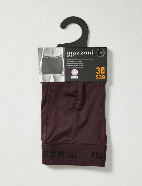 Mazzoni Micro Mid Trunk, Plum product photo View 03 L