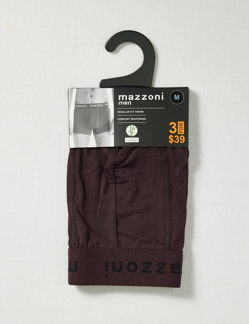 Mazzoni Viscose Rayon from Bamboo Trunk, Plum product photo View 03 L