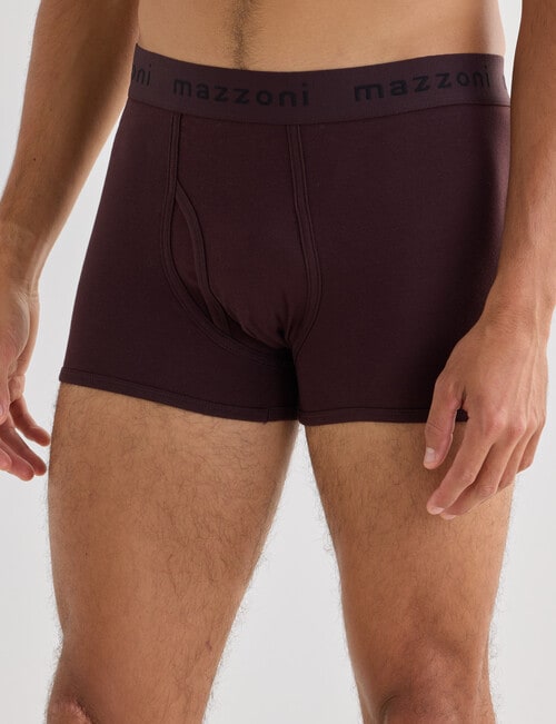 Mazzoni Cotton Rich Trunk, Plum product photo