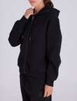 Champion Rochester Base Zip Hoodie, Black product photo View 02 S