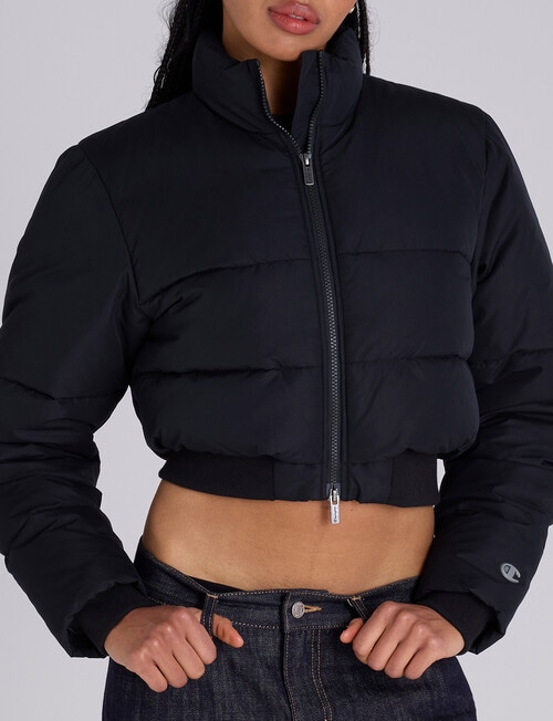 Champion Rochester Base One Puffer Jacket, Black product photo