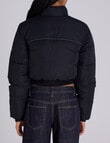 Champion Rochester Base One Puffer Jacket, Black product photo View 03 S