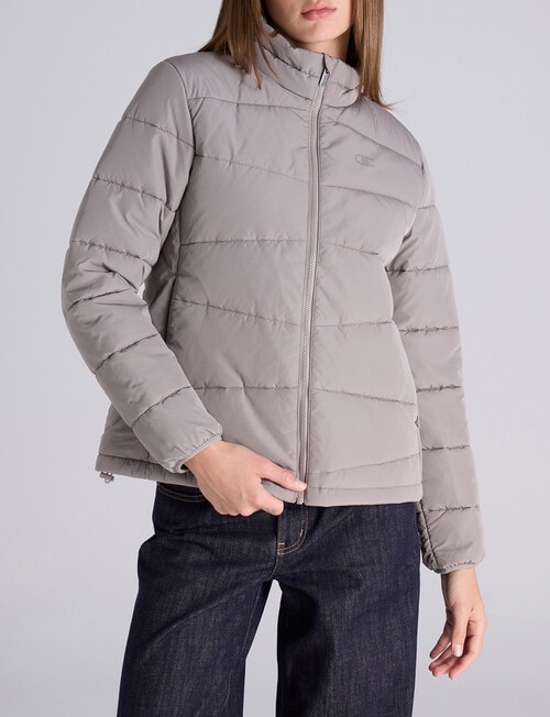 Champion Rochester Lightweight Puffer Jacket, Sandalwood Grey product photo