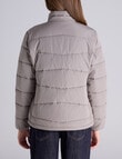 Champion Rochester Lightweight Puffer Jacket, Sandalwood Grey product photo View 03 S