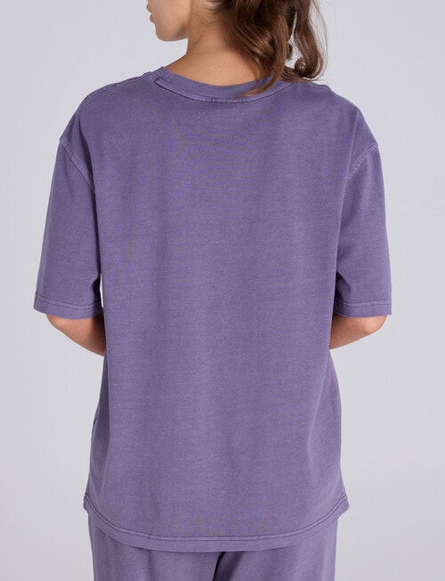 Champion Rochester Vintage Wash Tee, Craft Purple product photo View 03 L