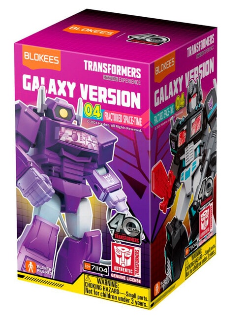 Transformers Blokees Galaxy Version Blind Box, Assorted product photo
