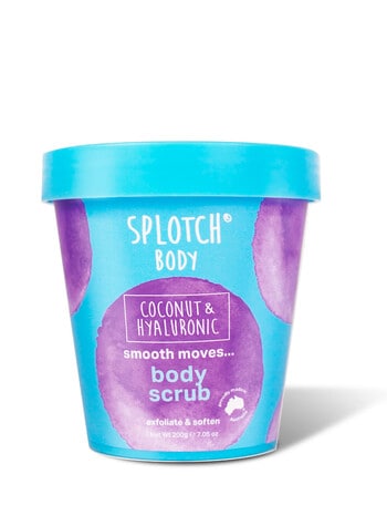 Splotch Coconut & Hyaluronic Smooth Moves Body Scrub product photo