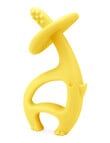 Mombella Dancing Elephant Teether, Lemon product photo