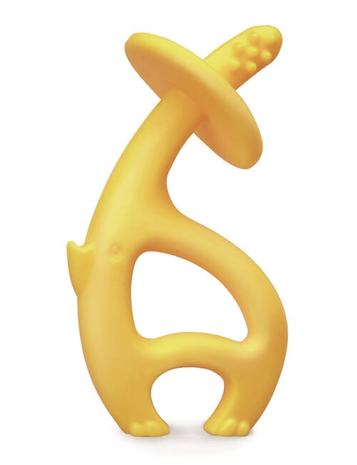 Mombella Dancing Elephant Teether, Lemon product photo View 02 L
