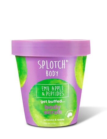 Splotch Emu Apple & Peptides Get Buffed Body Scrub product photo