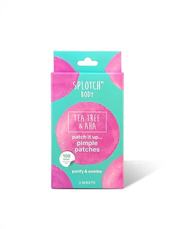 Splotch Lilly Pilly & AHA Patch It Up Pimple Patches product photo