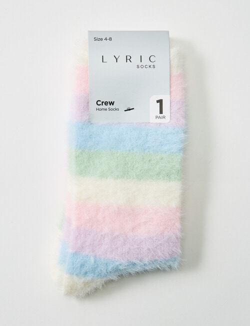 Lyric Home Socks, Stripe product photo View 02 L