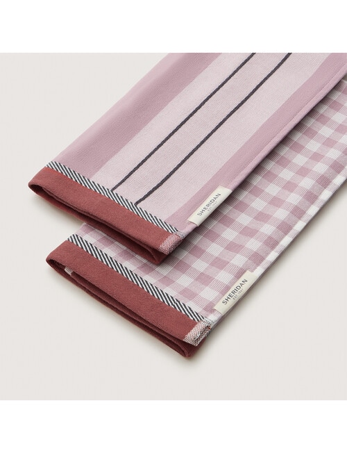 Sheridan Este Tea Towel, 2-Pack, Lilac Haze product photo View 02 L