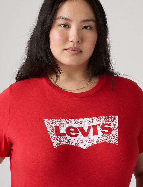 Levis Plus Perfect Tee Plus Bandana, Urban Red product photo View 03 L