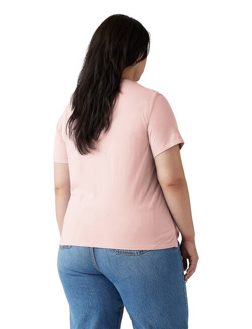 Levis Plus Perfect V-Neck Tee, Emily Stripe Deep Depths product photo View 02 L