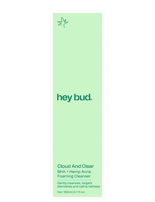 Hey Bud Cloud And Clear BHA Acne Foaming Cleanser product photo View 03 L