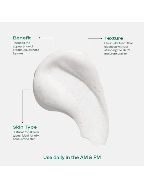 Hey Bud Cloud And Clear BHA Acne Foaming Cleanser product photo View 05 L