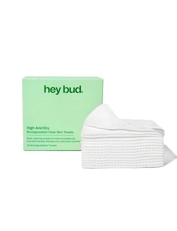 Hey Bud High And Dry Biodegradable Skin Towels, 30-Pack product photo