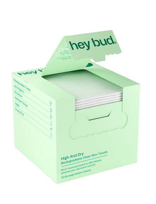 Hey Bud High And Dry Biodegradable Skin Towels, 30-Pack product photo View 03 L