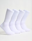 Gym Equipment No-Show Sock, 4-Pack, Black product photo