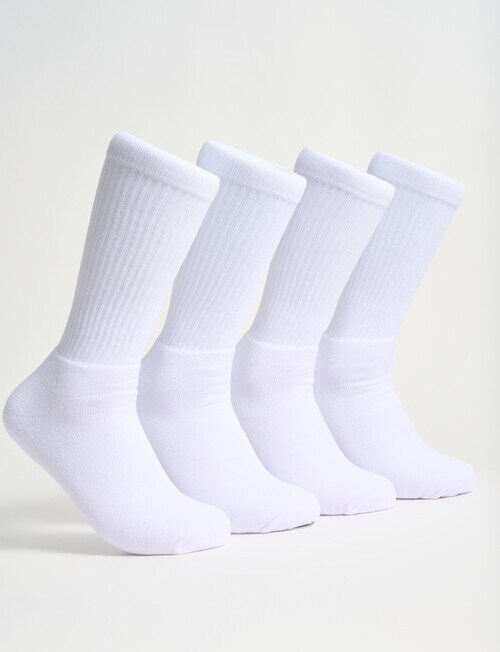 Gym Equipment No-Show Sock, 4-Pack, Black product photo