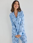 Whistle Sleep PJ Set, Navy Print product photo