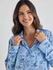 Whistle Sleep PJ Set, Navy Print product photo View 04 S