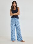 Whistle Sleep Pant, Navy Print product photo View 03 S