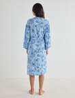 Whistle Sleep Robe, Navy Print product photo View 02 S