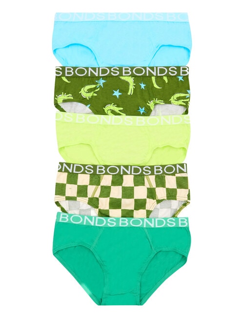 Bonds Multipack Brief, 5-Pack, Croc Star Mini product photo