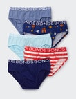 Bonds Multipack Brief, 5-Pack, Magic Madness Mini product photo