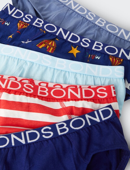 Bonds Multipack Brief, 5-Pack, Magic Madness Mini product photo View 03 L