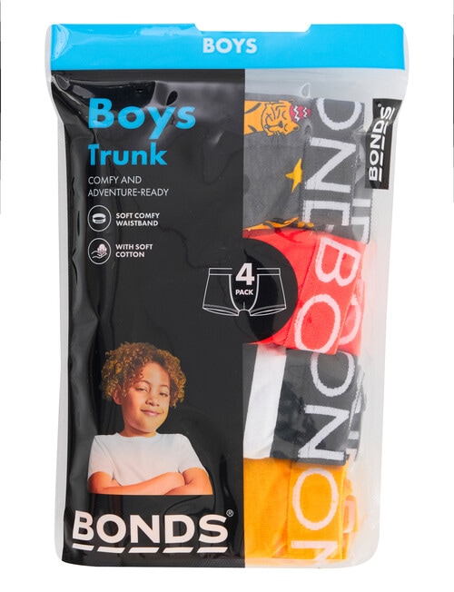 Bonds Multipack Trunk, 4-Pack, Party Hat Tiger product photo View 03 L
