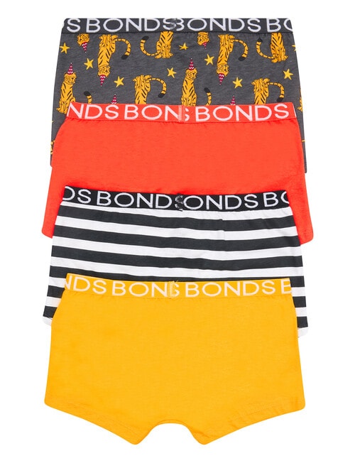 Bonds Multipack Trunk, 4-Pack, Party Hat Tiger product photo View 02 L