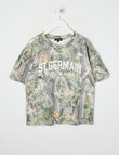 No Issue St Germain Camo Short Sleeve Tee, Autumn product photo